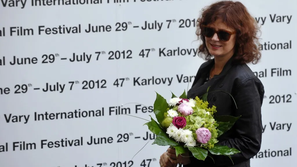 Susan Sarandonová na 47. MFF Karlovy Vary