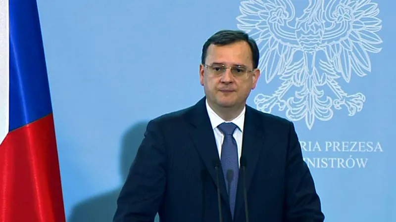 Petr Nečas na návštěvě v Polsku