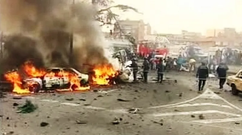 Následky teroristického útoku baskické separatistické organizace ETA