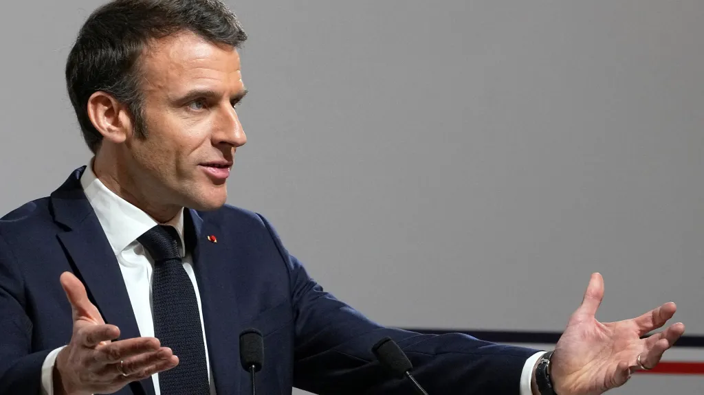 Francouzský prezident Emmanuel Macron