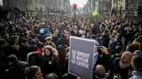 Francouzi manifestují na podporu homosexuálů