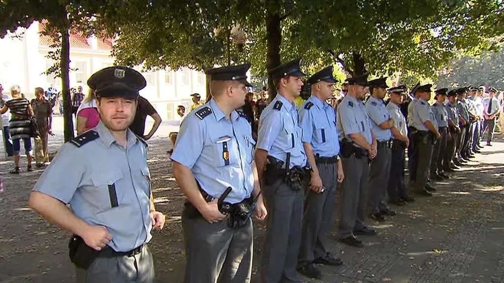 Kordon policistů