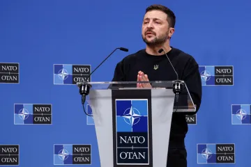 Zelenskyj: Ukrajina chce příští rok diplomaticky ukončit válku