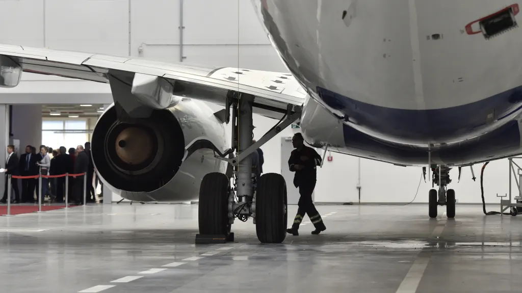 Na mošnovském letišti otevřel nový hangár pro opravy a údržbu civilních letadel