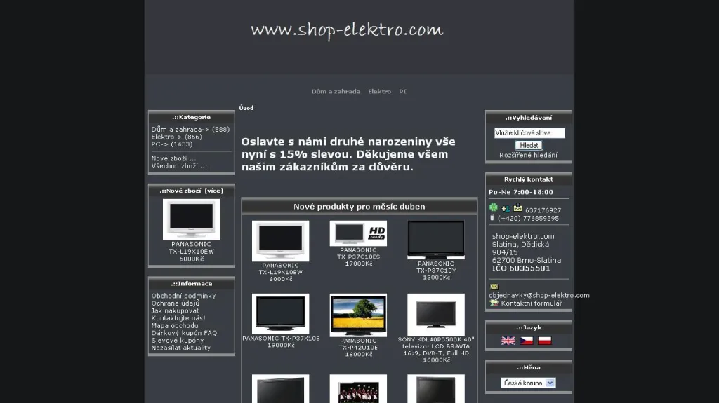E-shop shop-elektro.com