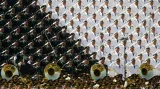 Vojenská přehlídka na náměstí Nebeského klidu ku příležitosti 70. výročí kapitulace Japonska