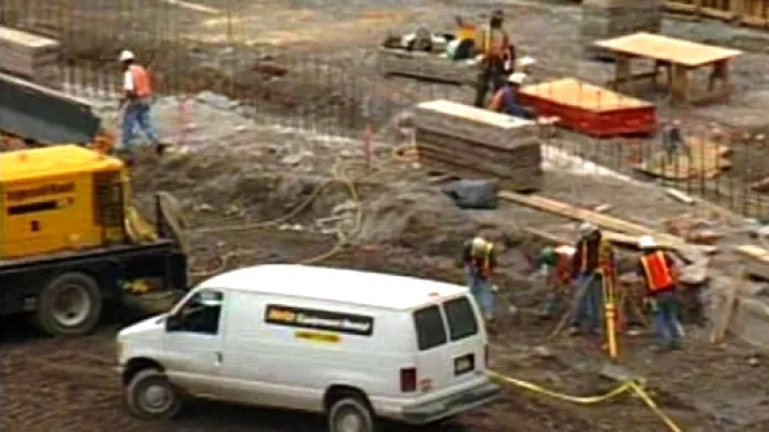Stavební práce na Ground Zero