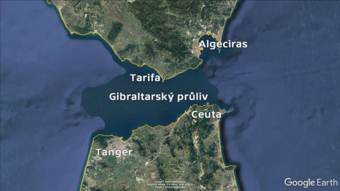 Okolí Gibraltarského průlivu