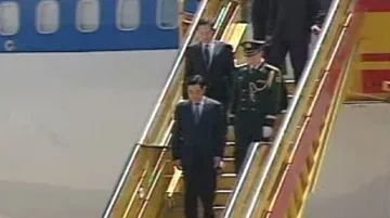 Přílet čínského prezidenta