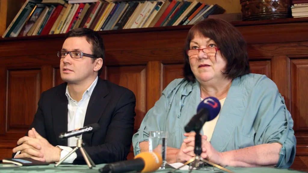 Wagnerová při oznámení kandidatury do Senátu za SZ