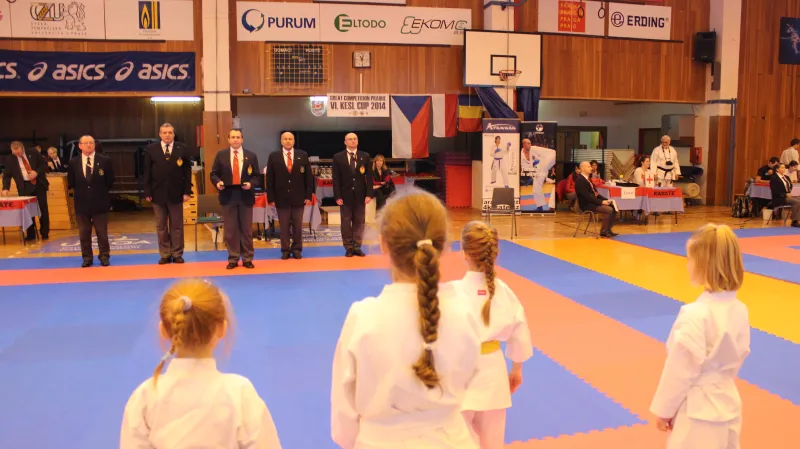 Vyhlášení výsledků (Amálie Ondroušková 1. místo)