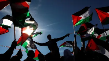 Palestinci vítají Mahmúda Abbáse