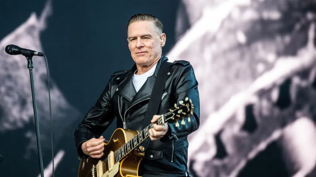 Bryan Adams na koncertu v Dánsku v červnu 2024