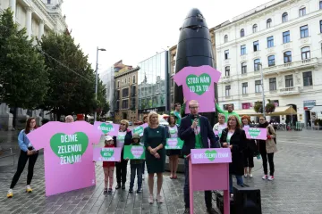 Zelení zahájili poslední fázi kampaně, tématy jsou klimatická krize nebo podíl žen v politice