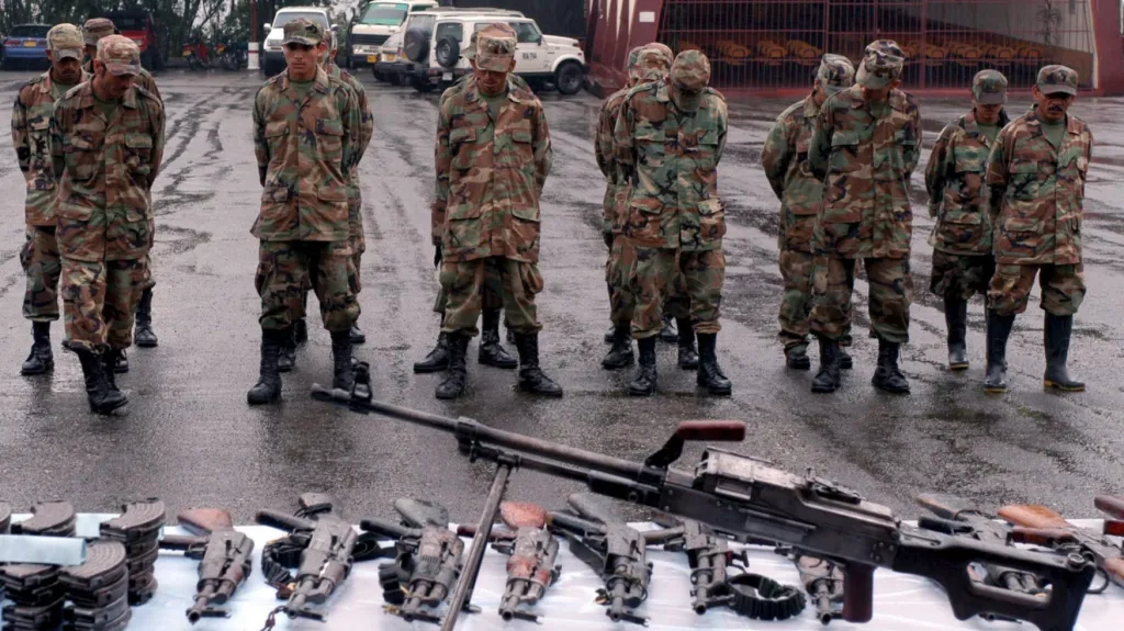 Členové povstalecké skupiny ELN