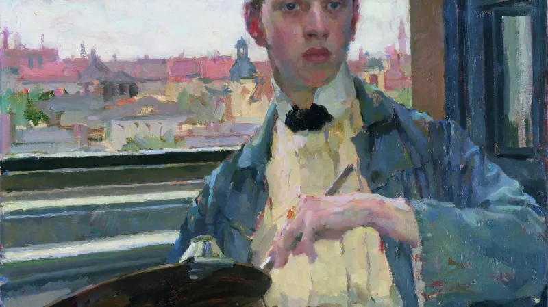 Jan Autengruber / Vlastní podobizna, 1910