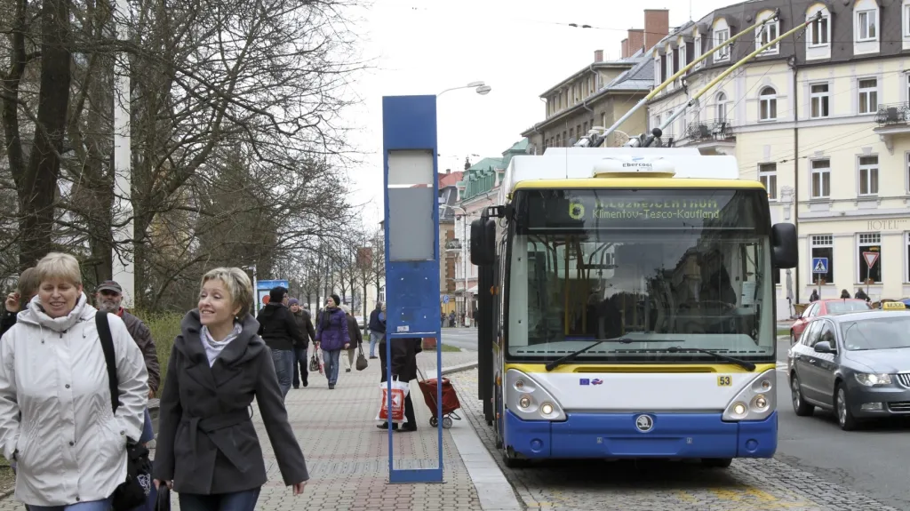 Mariánskolázeňský trolejbus