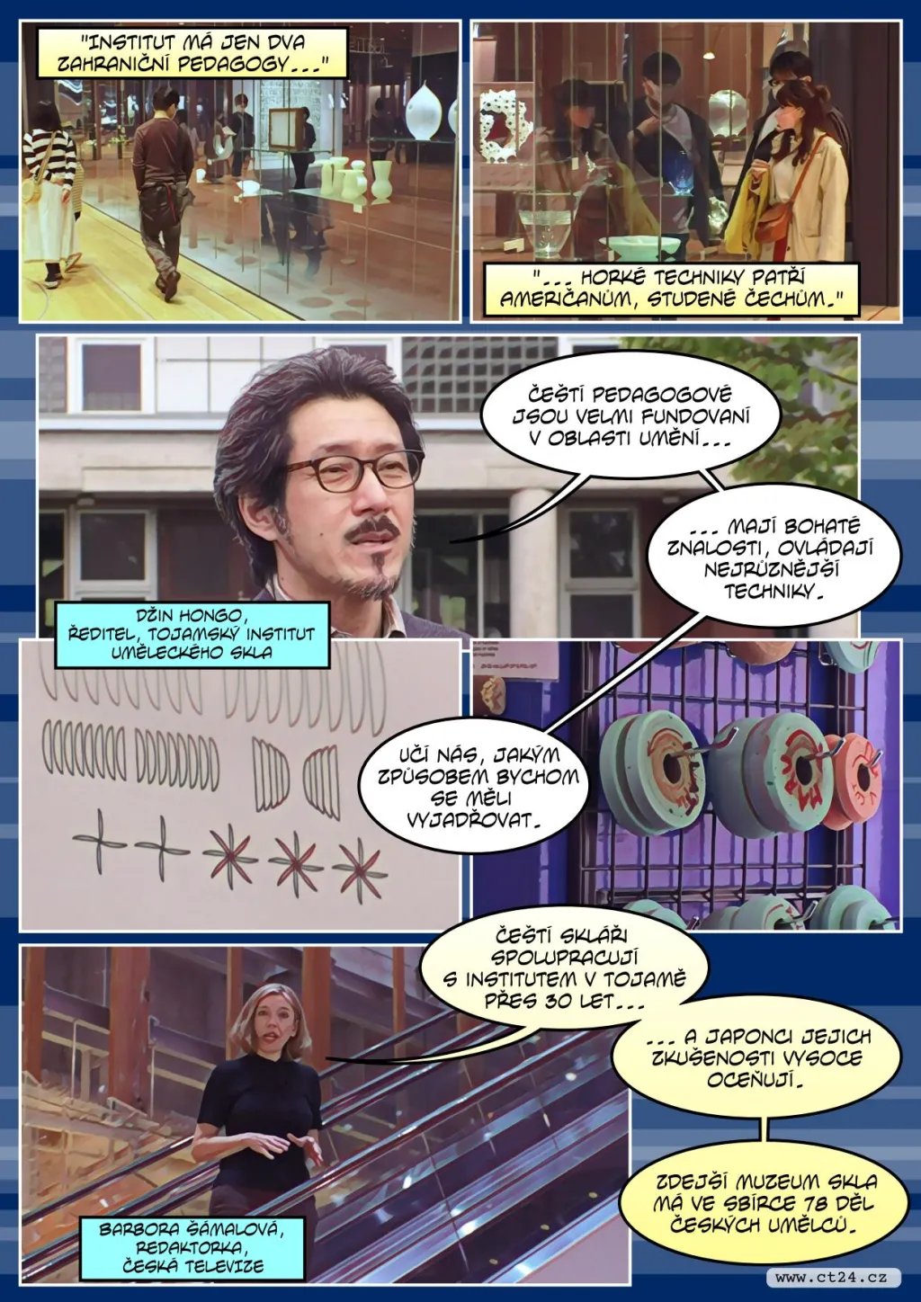 Tradice českého skla v Japonsku
