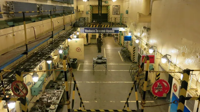 Bunkrová expozice brdského Atom muzea