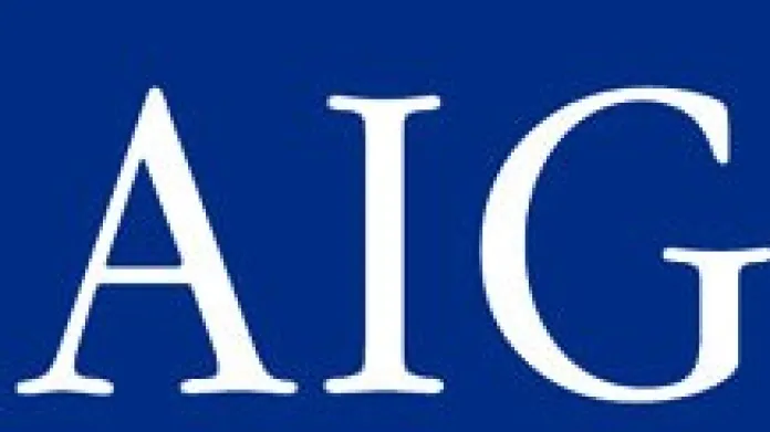 Logo největší pojišťovny světa, AIG