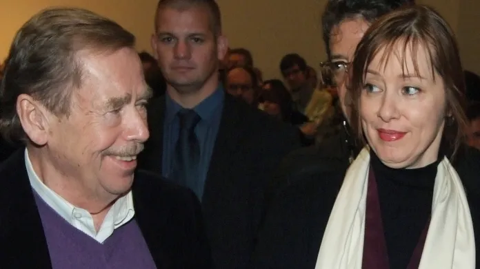 Václav Havel a Suzanne Vega