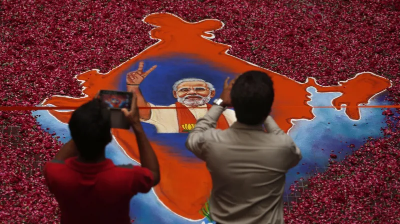 O indické volby byl zřejmě rekordní zájem