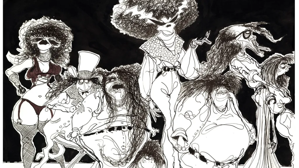 Z výstavy Tim Burton a jeho svět (GHMP)