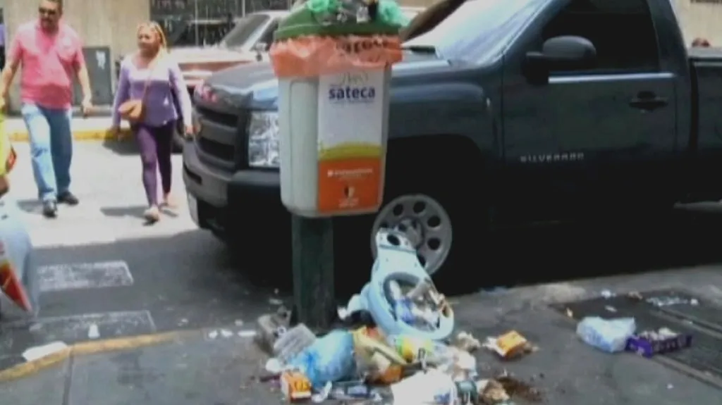 Odpadky v Caracasu