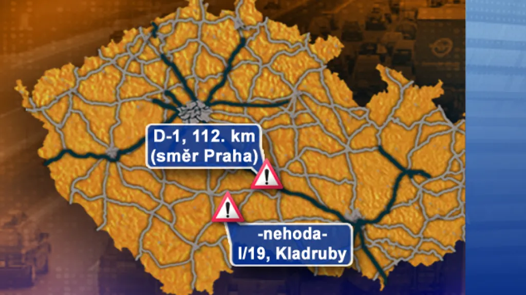 Dopravní situace v pondělí 22. 9. 2008