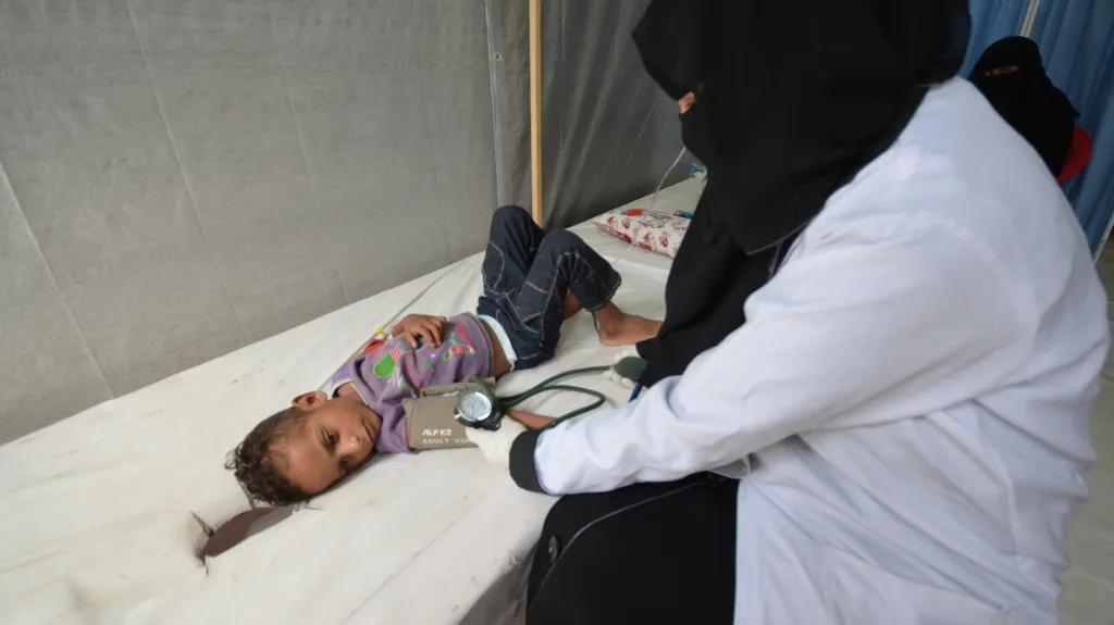 Epidemie cholery v Jemenu