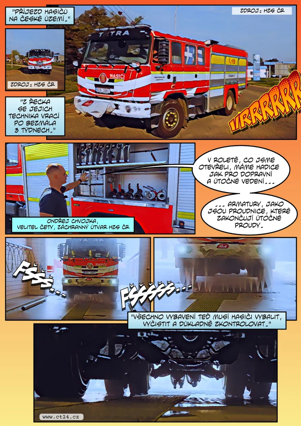 Hasiči se vrátili z Řecka