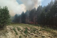 Hasiči lokalizovali požár u muničního skladu na Litoměřicku