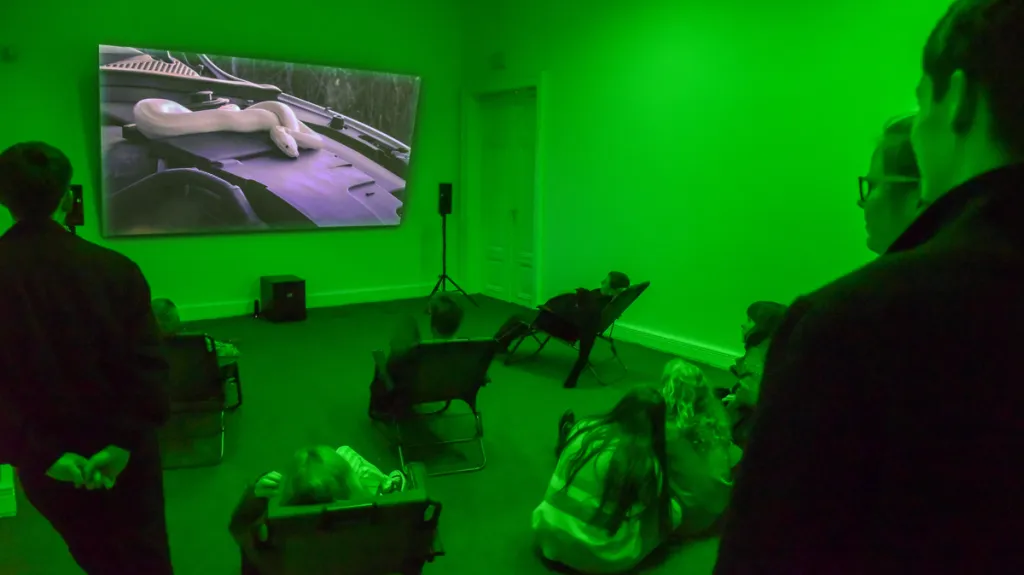 Vernisáž výstavy Finále Ceny Jindřicha Chalupeckého 2017