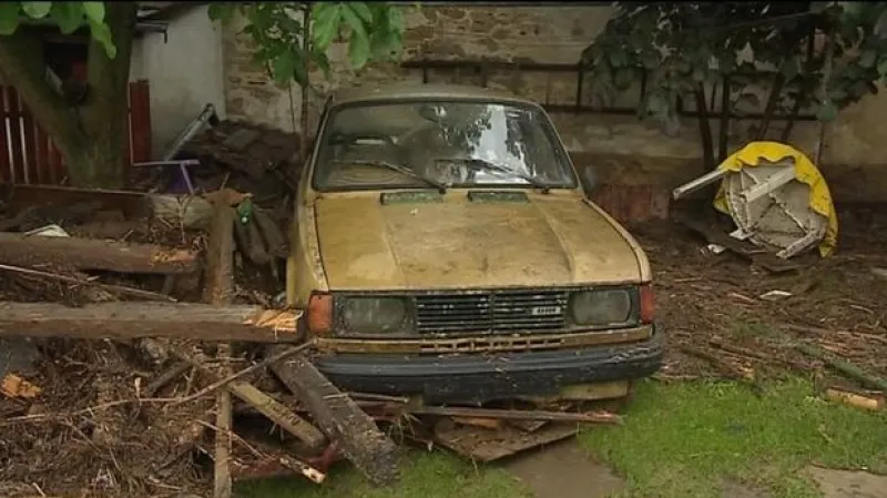 Bleskové povodně zasáhly Moravu i západní Čechy
