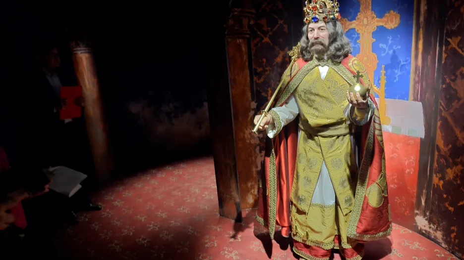 Figurína Karla IV.