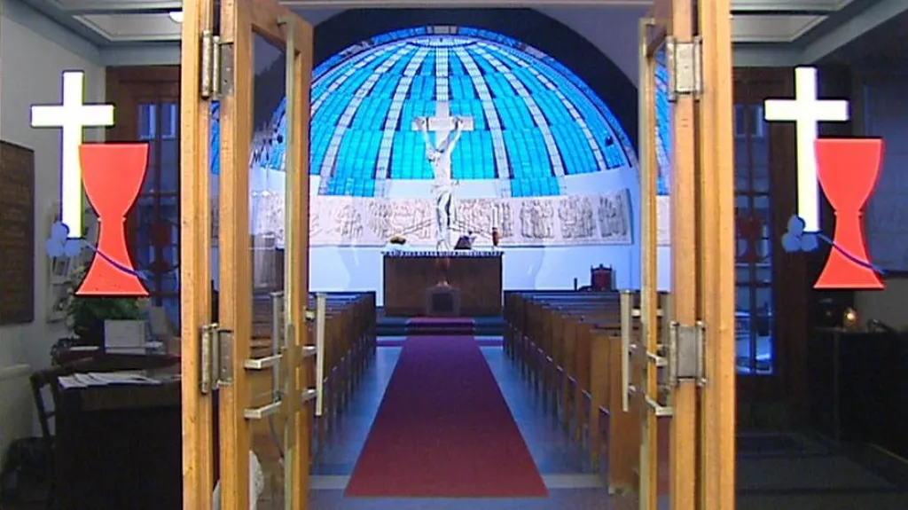 Stánek Československé církve husitské