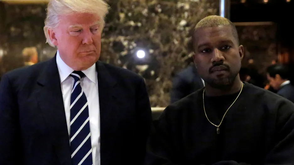West je fanouškem Donalda Trumpa