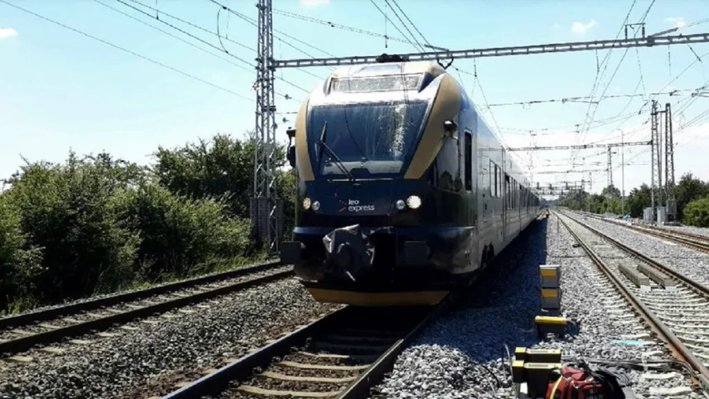 Poškozená elektrická jednotka