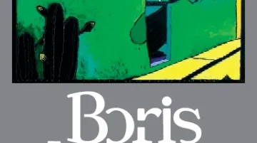 Plakát k výstavě Borise Jirků