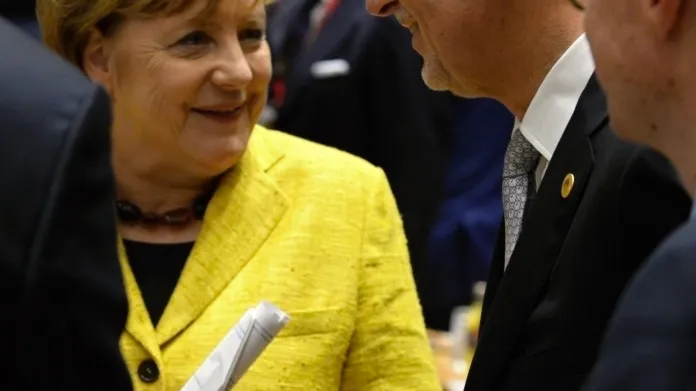 Merkelová Babišovi připomněla, že stále umí trochu česky