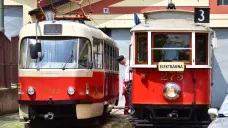 Historické pražské tramvaje