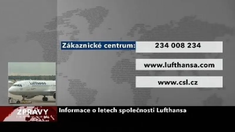 Informace o letech Lufthansy
