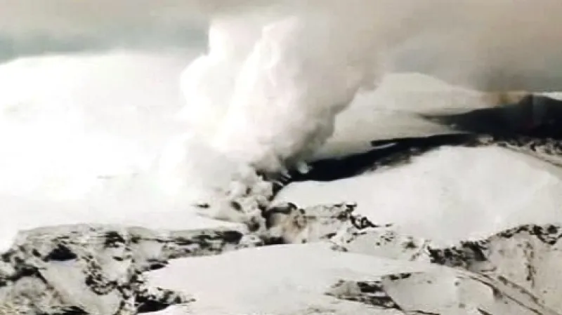 Islandská sopka Eyjafjallajökull