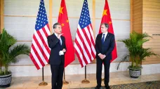 Wang I a Antony Blinken