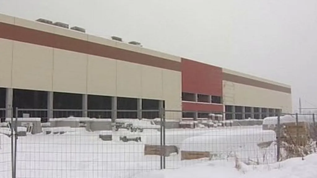 Skladišťní budova firmy D+D Park