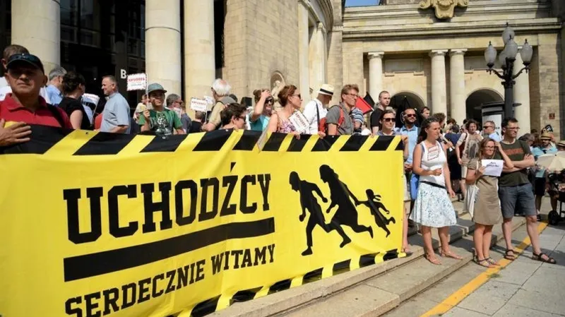 Příznivci uprchlické pomoci