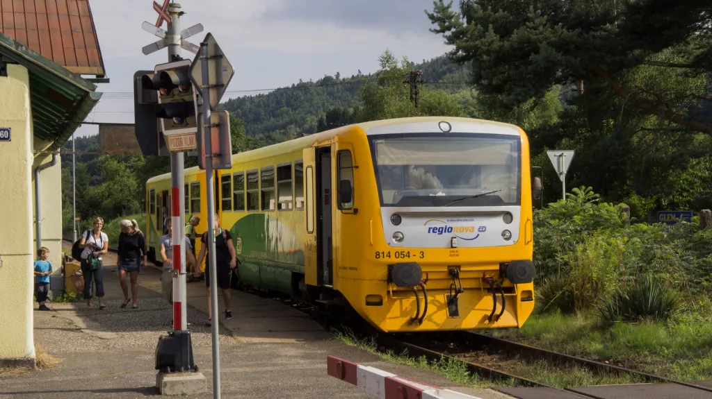 Železniční zastávka Turnov město