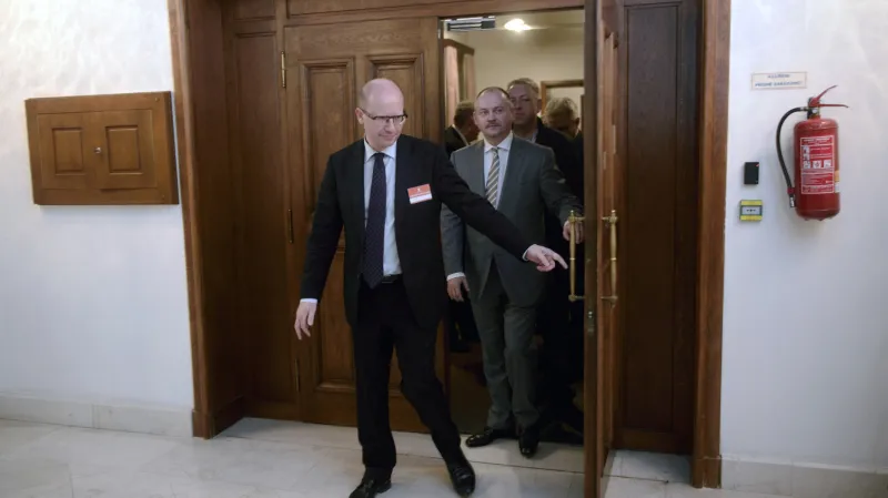 Bohuslav Sobotka a Michal Hašek