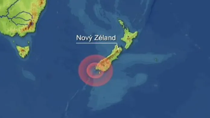 Zemětřesení u Nového Zélandu