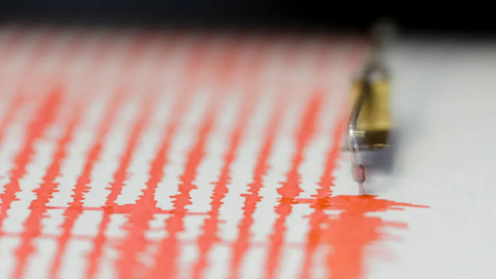 Seismograf, ilustrační foto